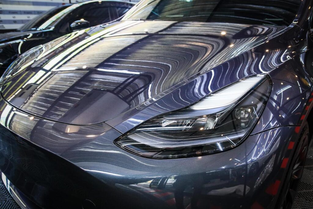 Tesla Model Y ติดฟิล์มใสกันรอยรถยนต์ 2023
