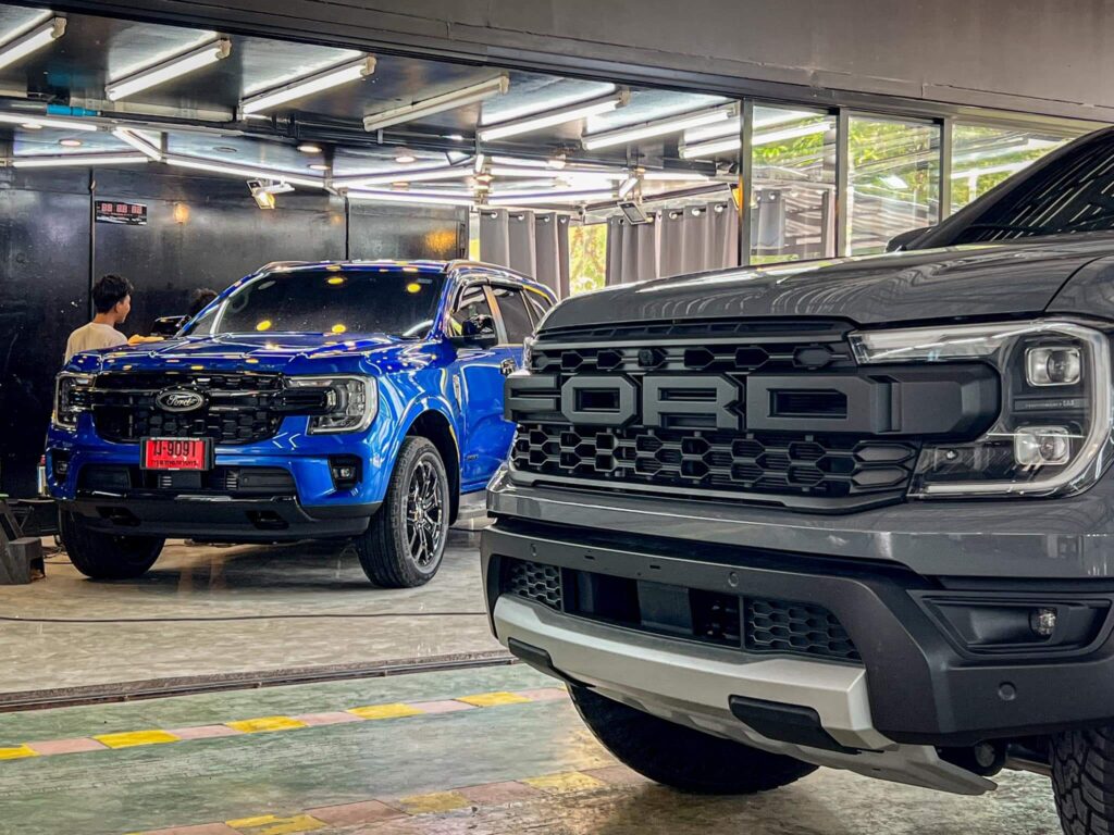 ติดฟิล์มใสกันรอย รังสิต ปทุมธานี Ford Everest - Raptor 2024